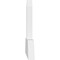 Ekena Millwork Portland Architectural Grade PVC Gable Bracket, 48"W x 20"H x 2"D x 6"F, 10/12 Pitch GBP048X20X0206POR00 - alternate 3